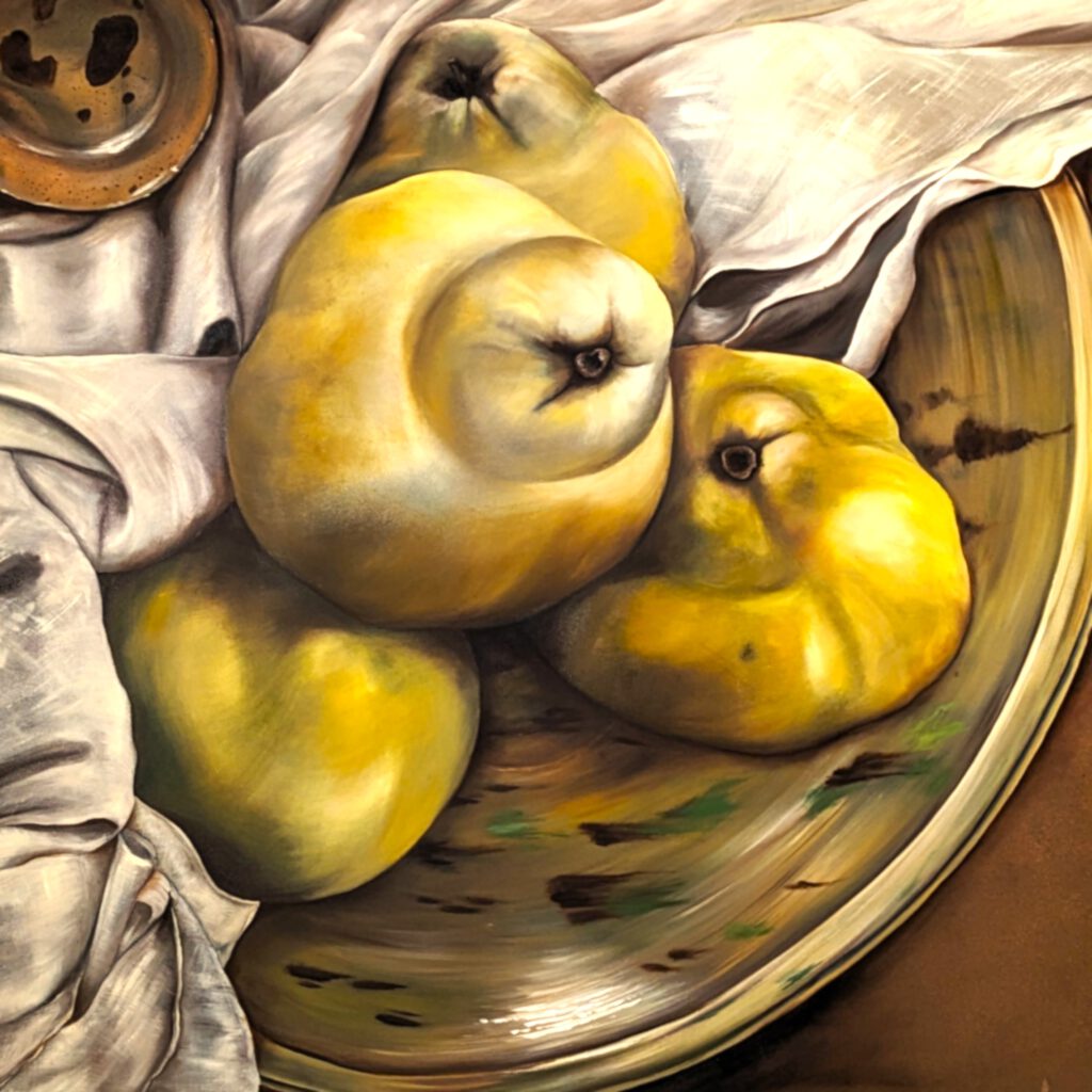 Quitten in Kröninger Schale | 100cm x 100cm |1800.-€